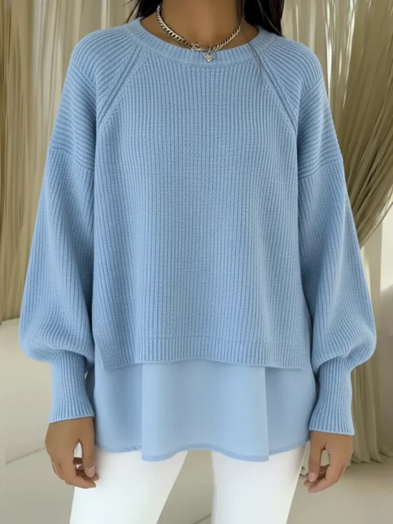 Teresa | Sweter z efektem warstw