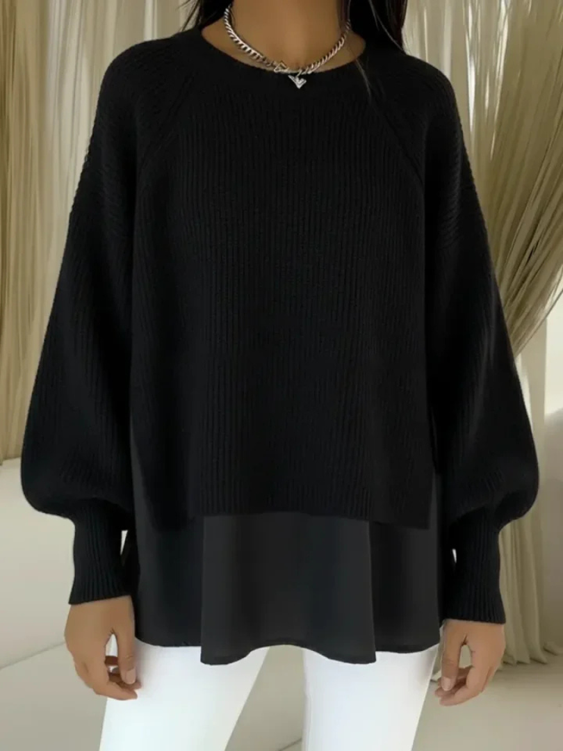 Teresa | Sweter z efektem warstw