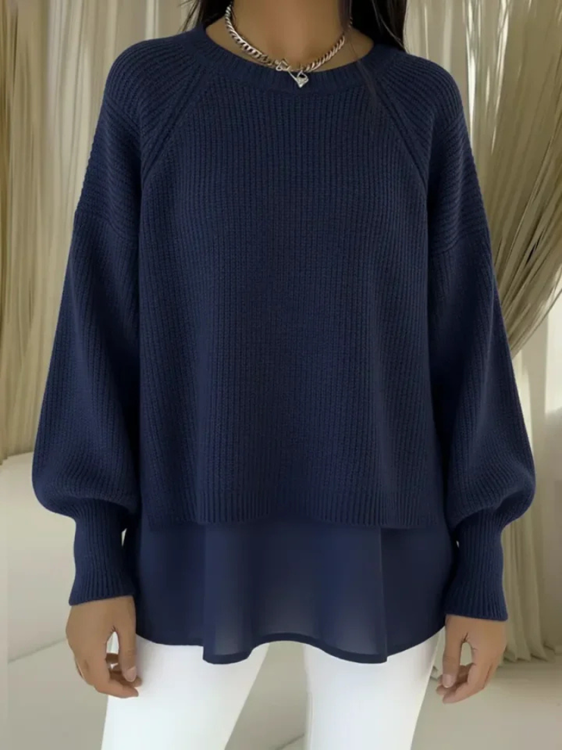 Teresa | Sweter z efektem warstw
