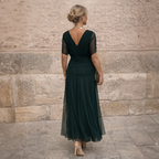 Eliza™ – Elegancka zielona sukienka