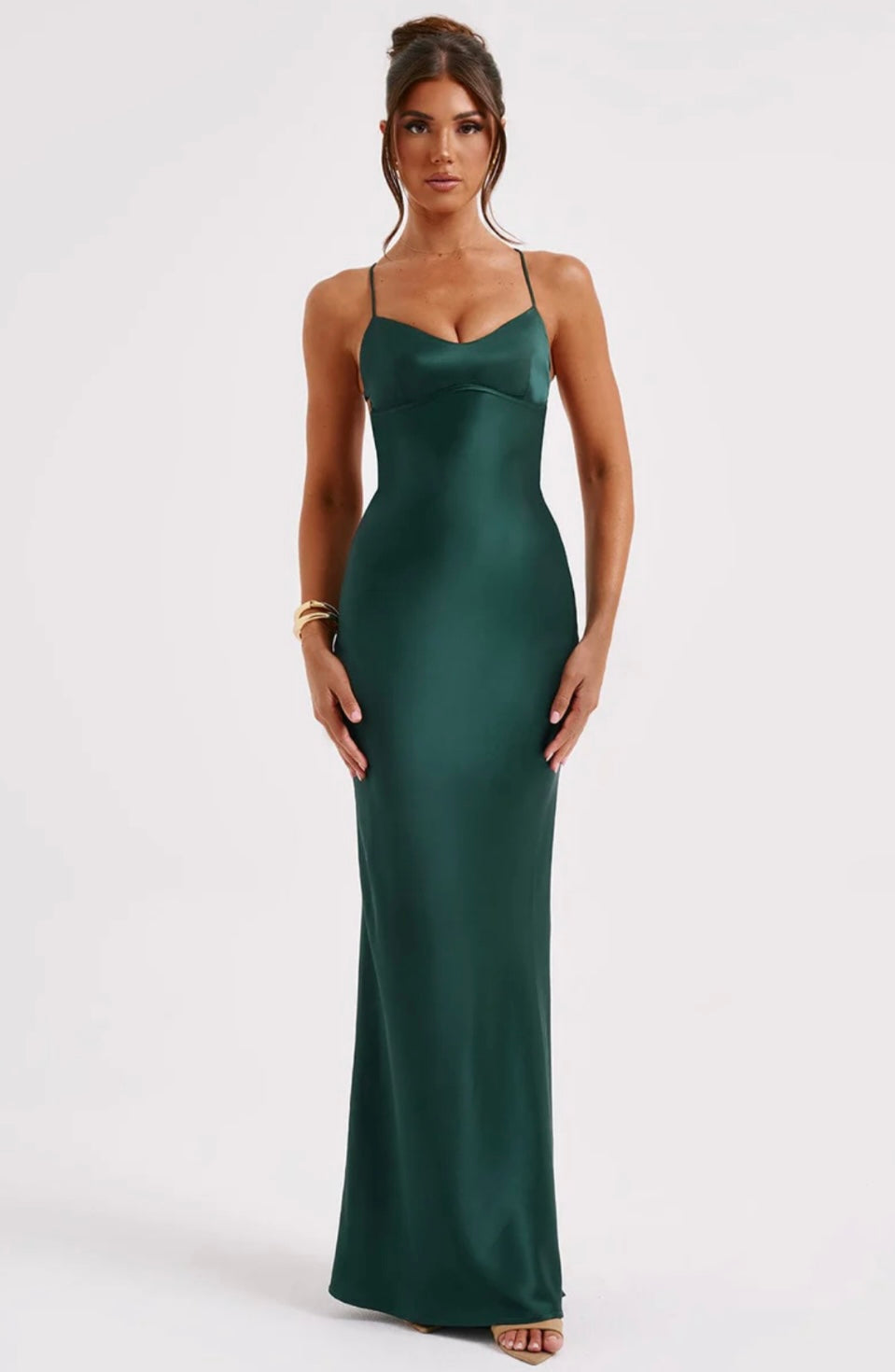 Sonia™ – Płynnie układająca się suknia maxi z dekoltem sweetheart