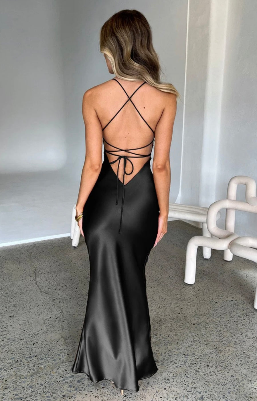 Sonia™ – Płynnie układająca się suknia maxi z dekoltem sweetheart