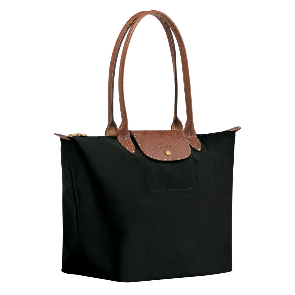 Longchamp – Duża torba Le Pliage | czarna