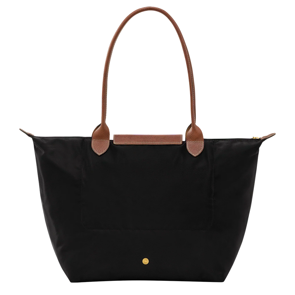 Longchamp – Duża torba Le Pliage | czarna
