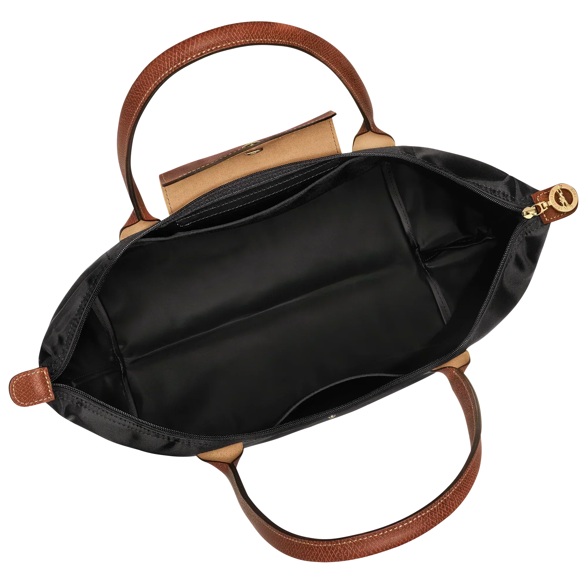 Longchamp – Duża torba Le Pliage | czarna