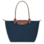 Longchamp – Duża torba Le Pliage | granatowa