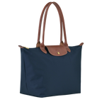 Longchamp – Duża torba Le Pliage | granatowa