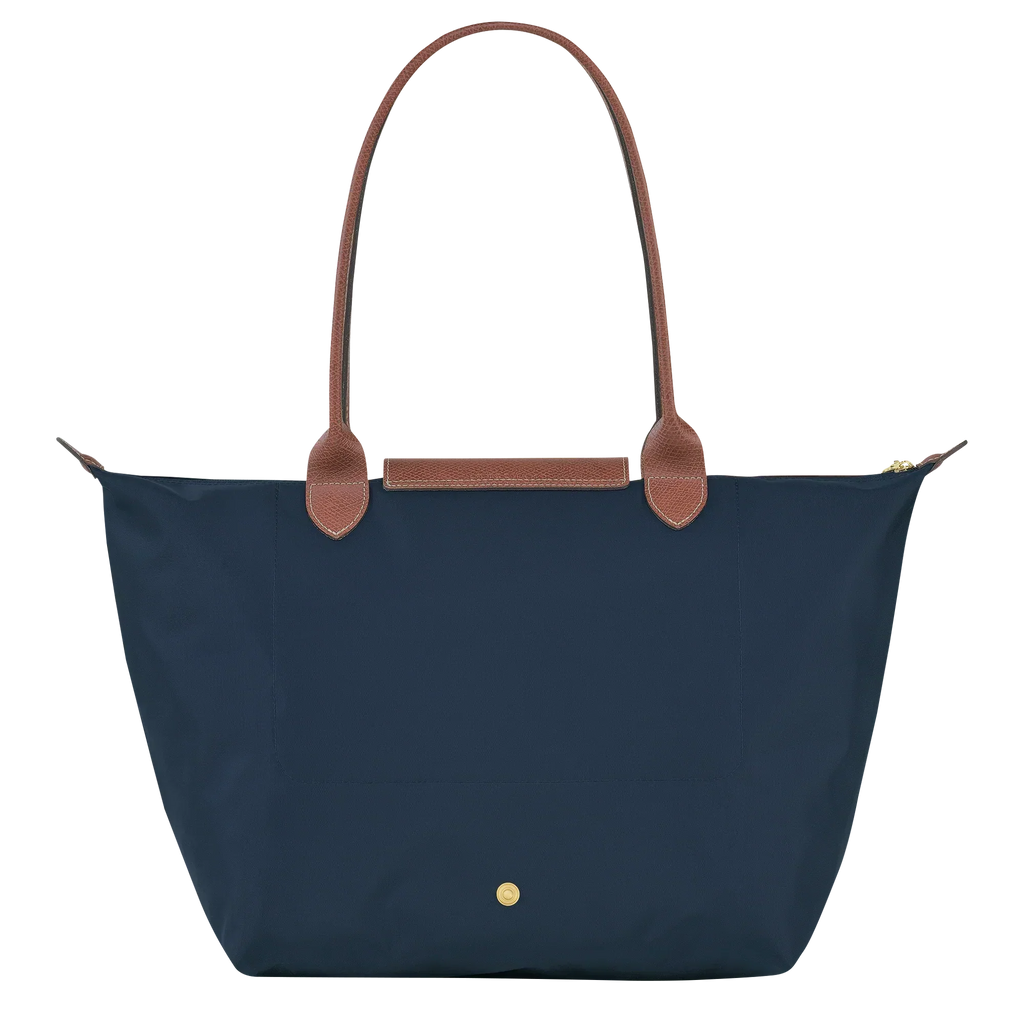 Longchamp – Duża torba Le Pliage | granatowa