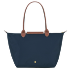 Longchamp – Duża torba Le Pliage | granatowa