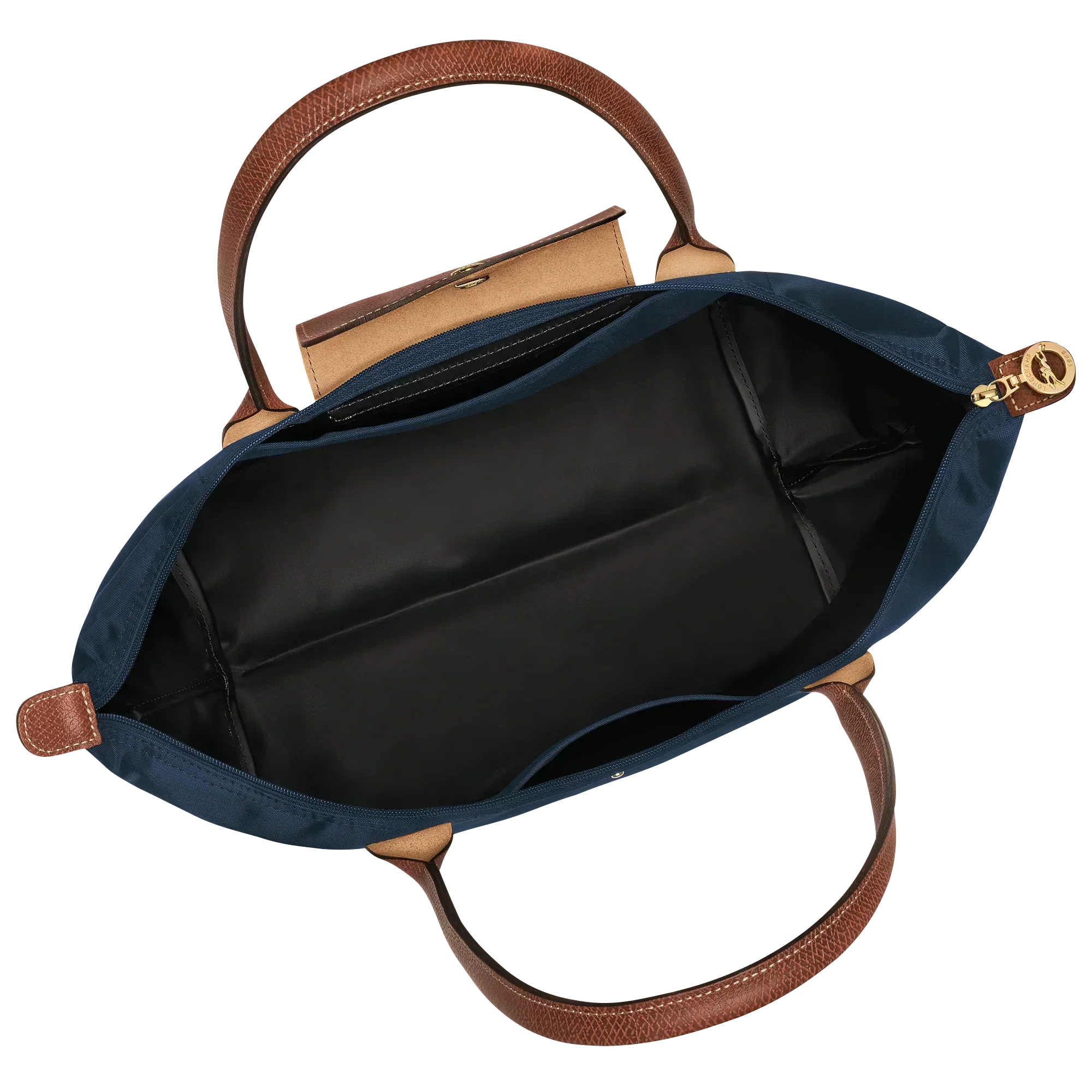 Longchamp – Duża torba Le Pliage | granatowa
