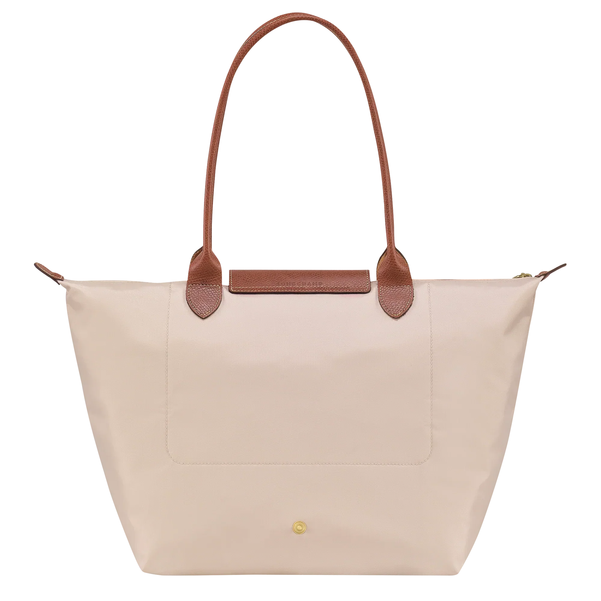 Longchamp – Duża torba Le Pliage | kremowa