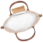 Longchamp – Duża torba Le Pliage | kremowa