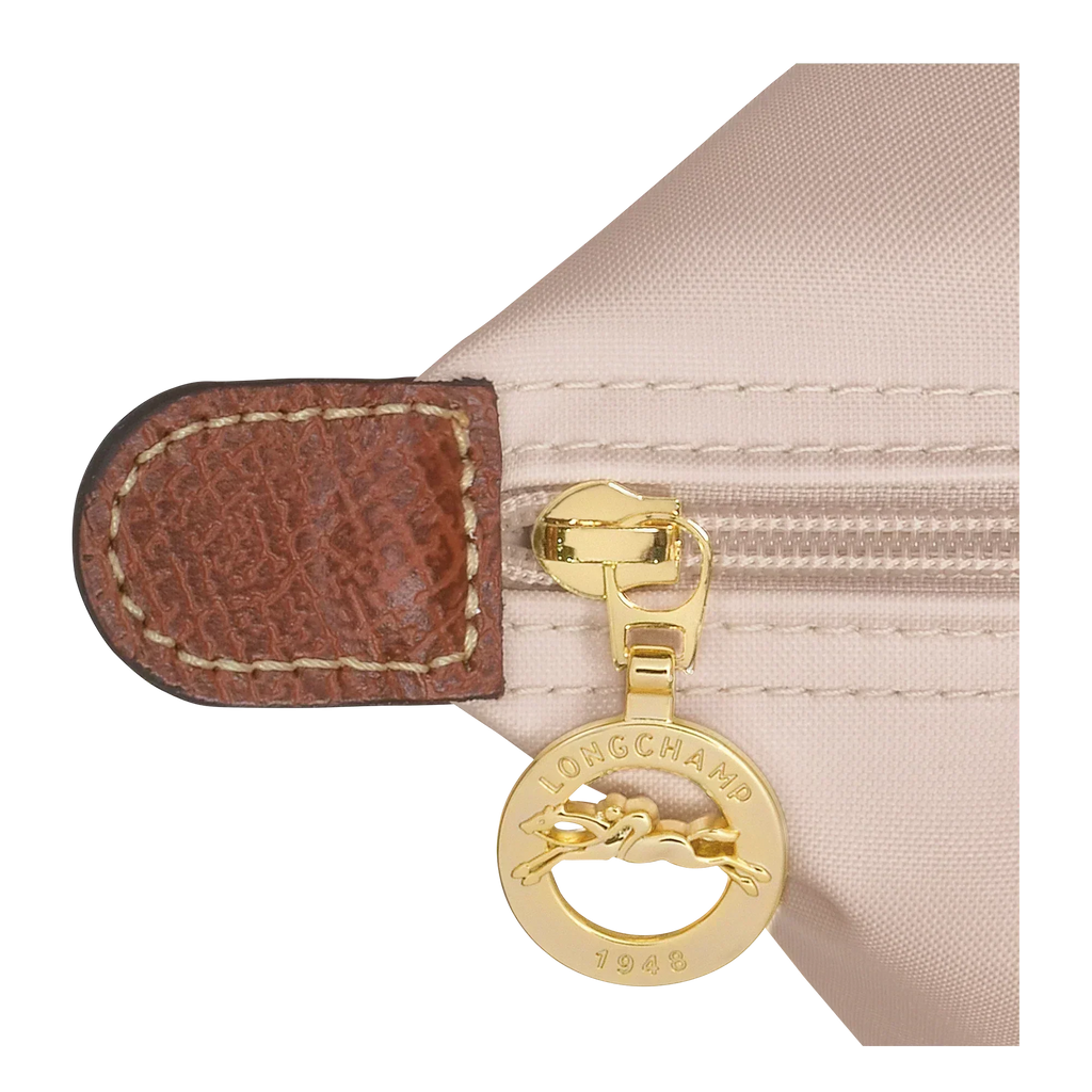 Longchamp – Duża torba Le Pliage | kremowa
