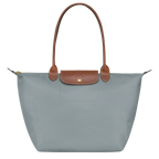 Longchamp – Duża torba Le Pliage | stalowa