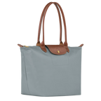 Longchamp – Duża torba Le Pliage | stalowa