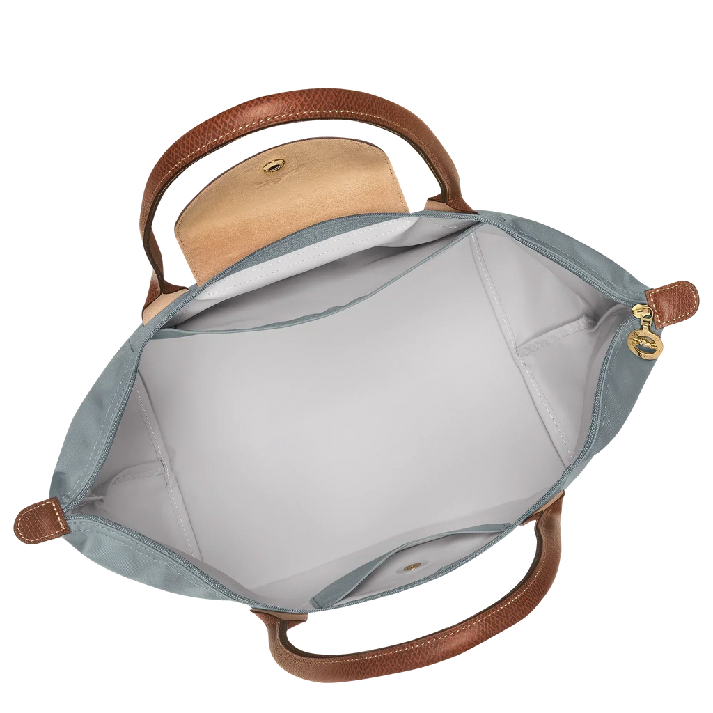 Longchamp – Duża torba Le Pliage | stalowa