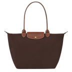 Longchamp – Duża torba Le Pliage | hebanowa