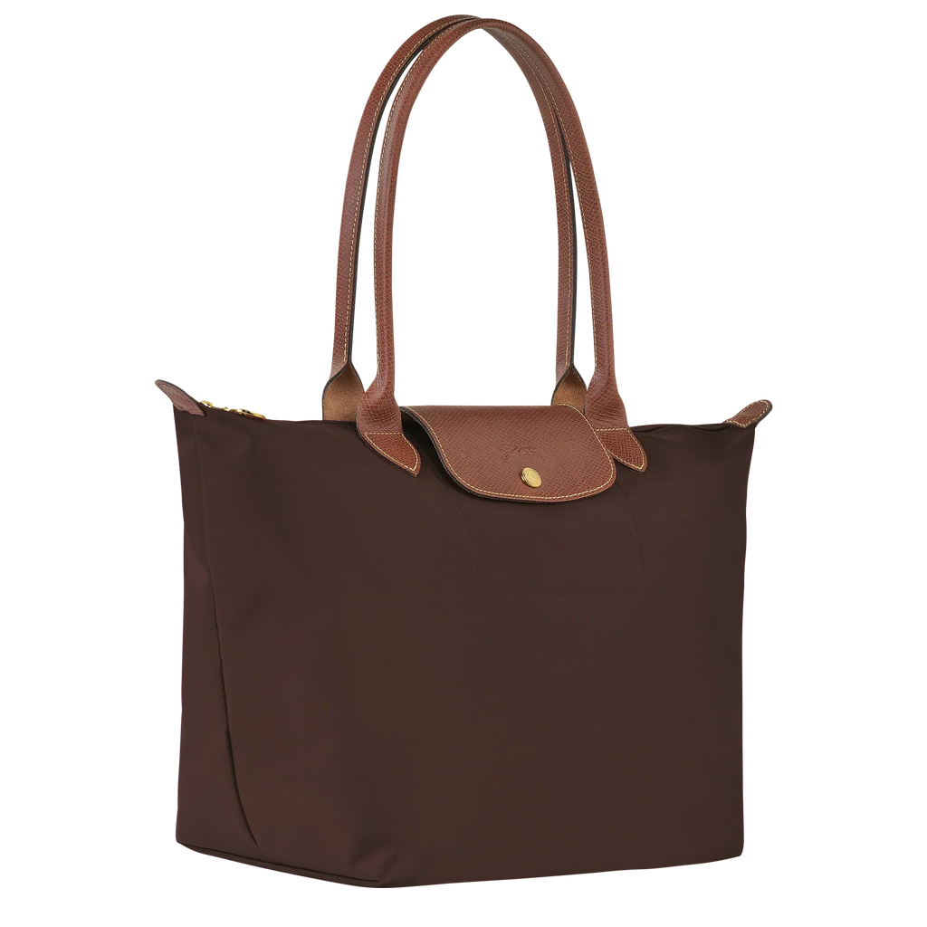 Longchamp – Duża torba Le Pliage | hebanowa