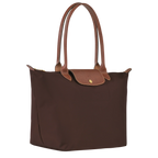 Longchamp – Duża torba Le Pliage | hebanowa