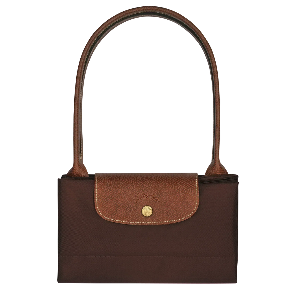 Longchamp – Duża torba Le Pliage | hebanowa