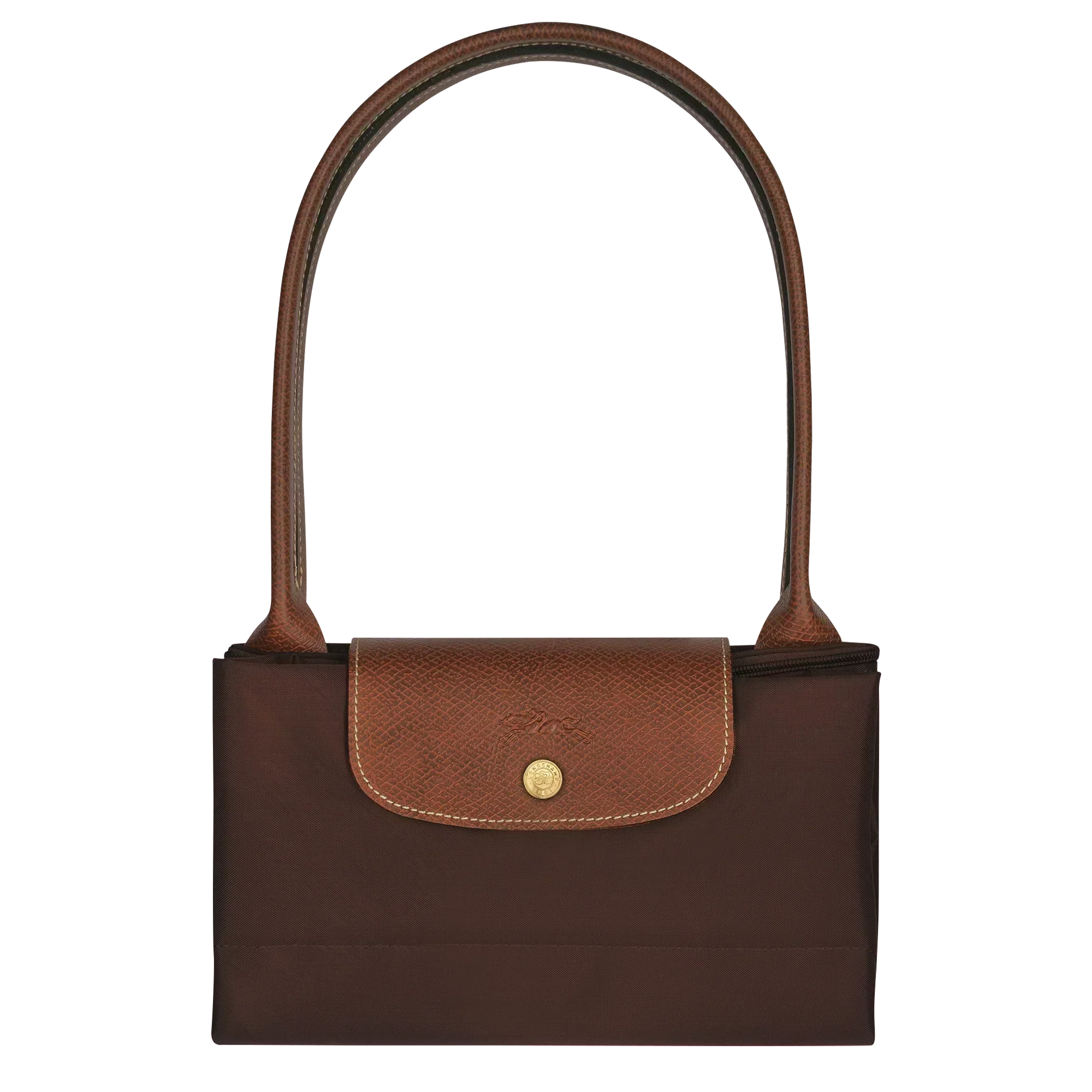 Longchamp – Duża torba Le Pliage | hebanowa
