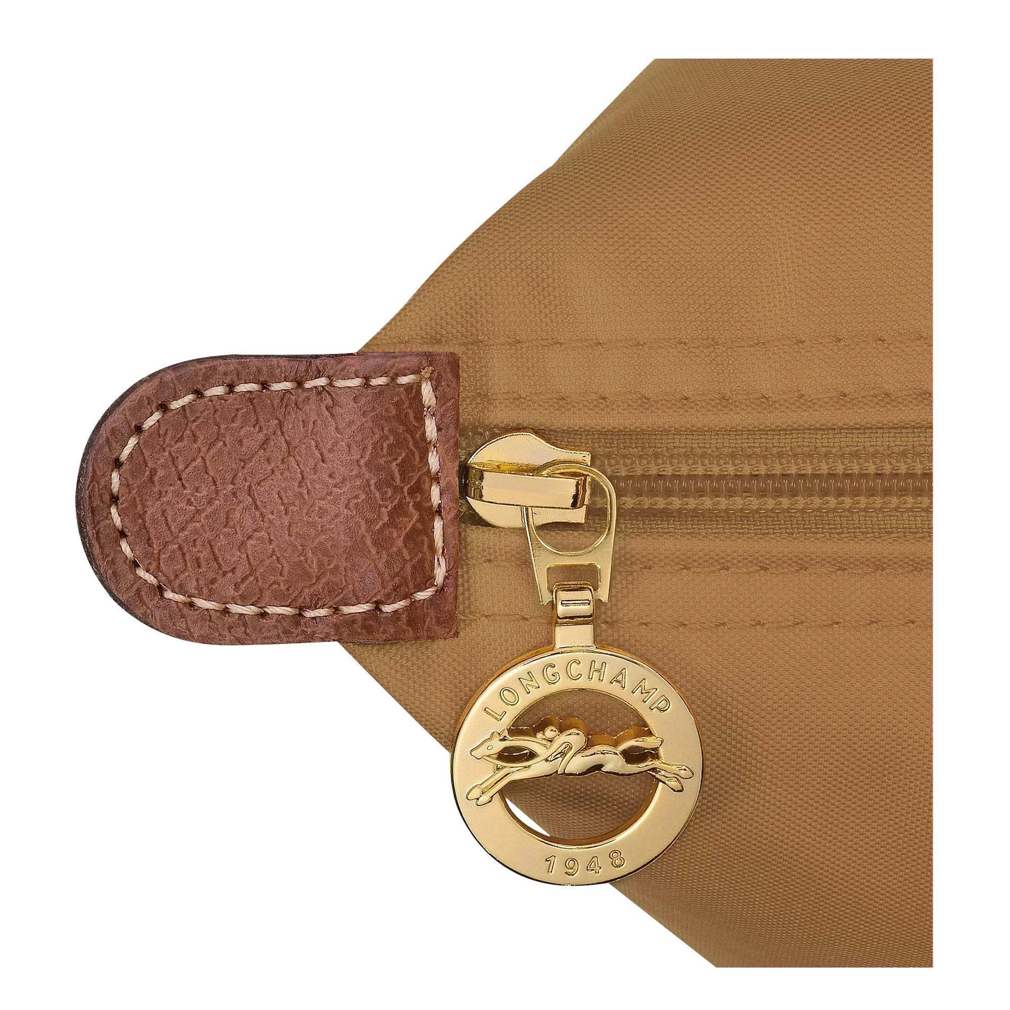 Longchamp – Duża torba Le Pliage | beżowa