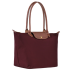 Longchamp – Duża torba Le Pliage | bordowa