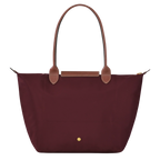 Longchamp – Duża torba Le Pliage | bordowa