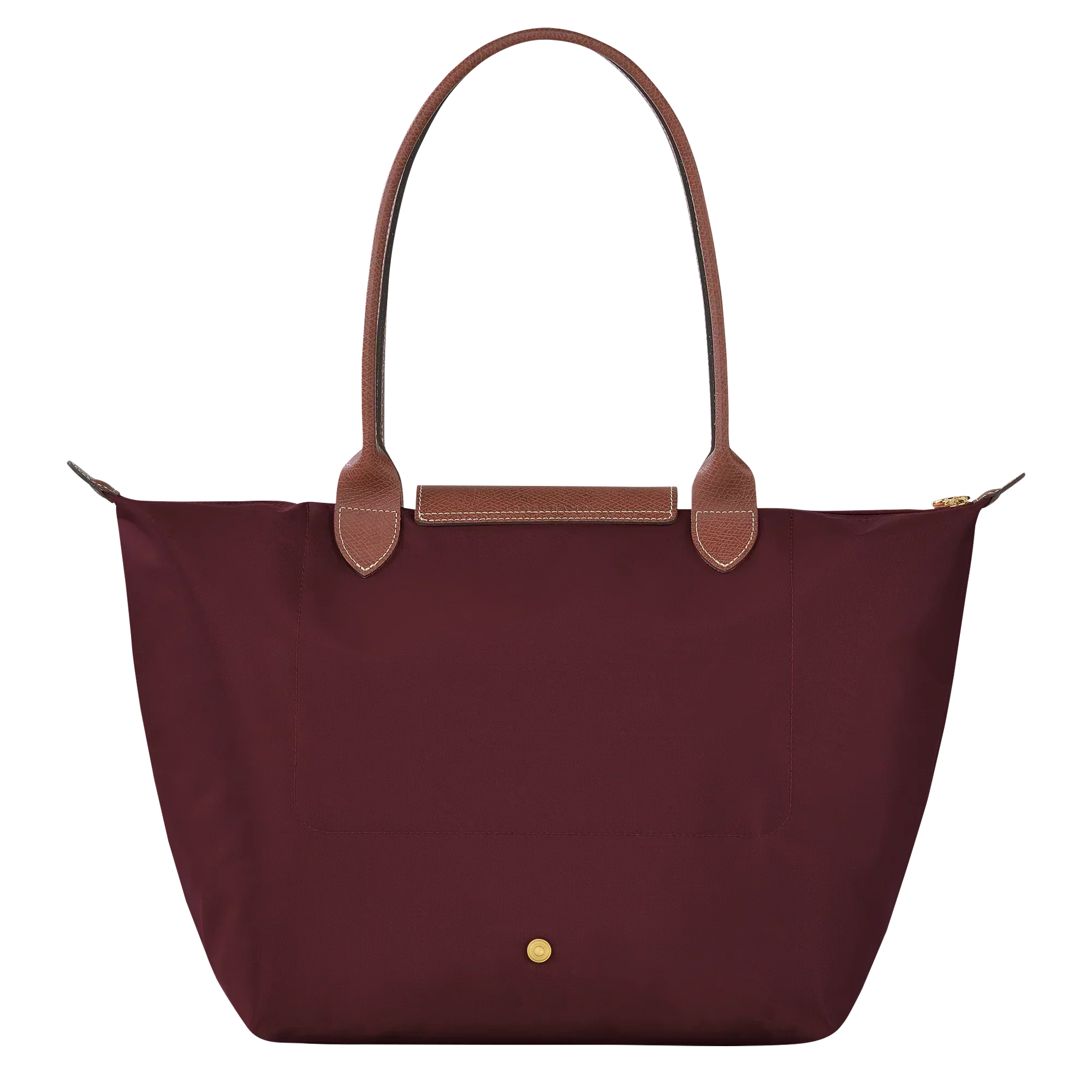 Longchamp – Duża torba Le Pliage | bordowa
