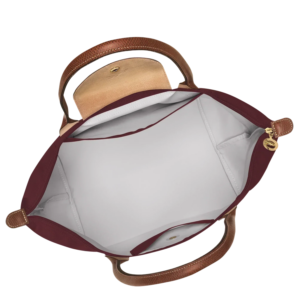Longchamp – Duża torba Le Pliage | bordowa