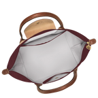 Longchamp – Duża torba Le Pliage | bordowa