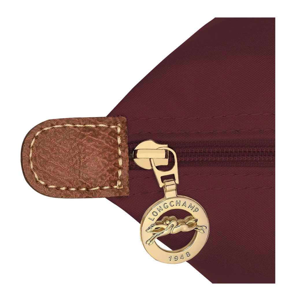 Longchamp – Duża torba Le Pliage | bordowa