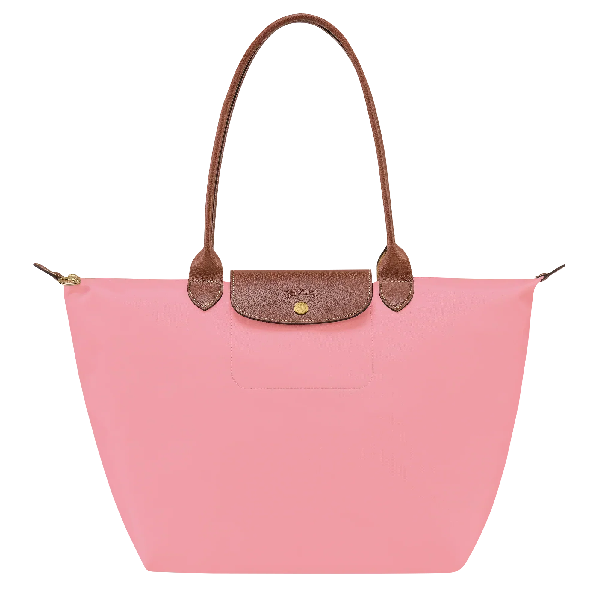 Longchamp – Duża torba Le Pliage | śmietankowa