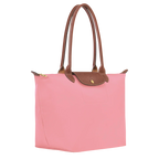 Longchamp – Duża torba Le Pliage | śmietankowa