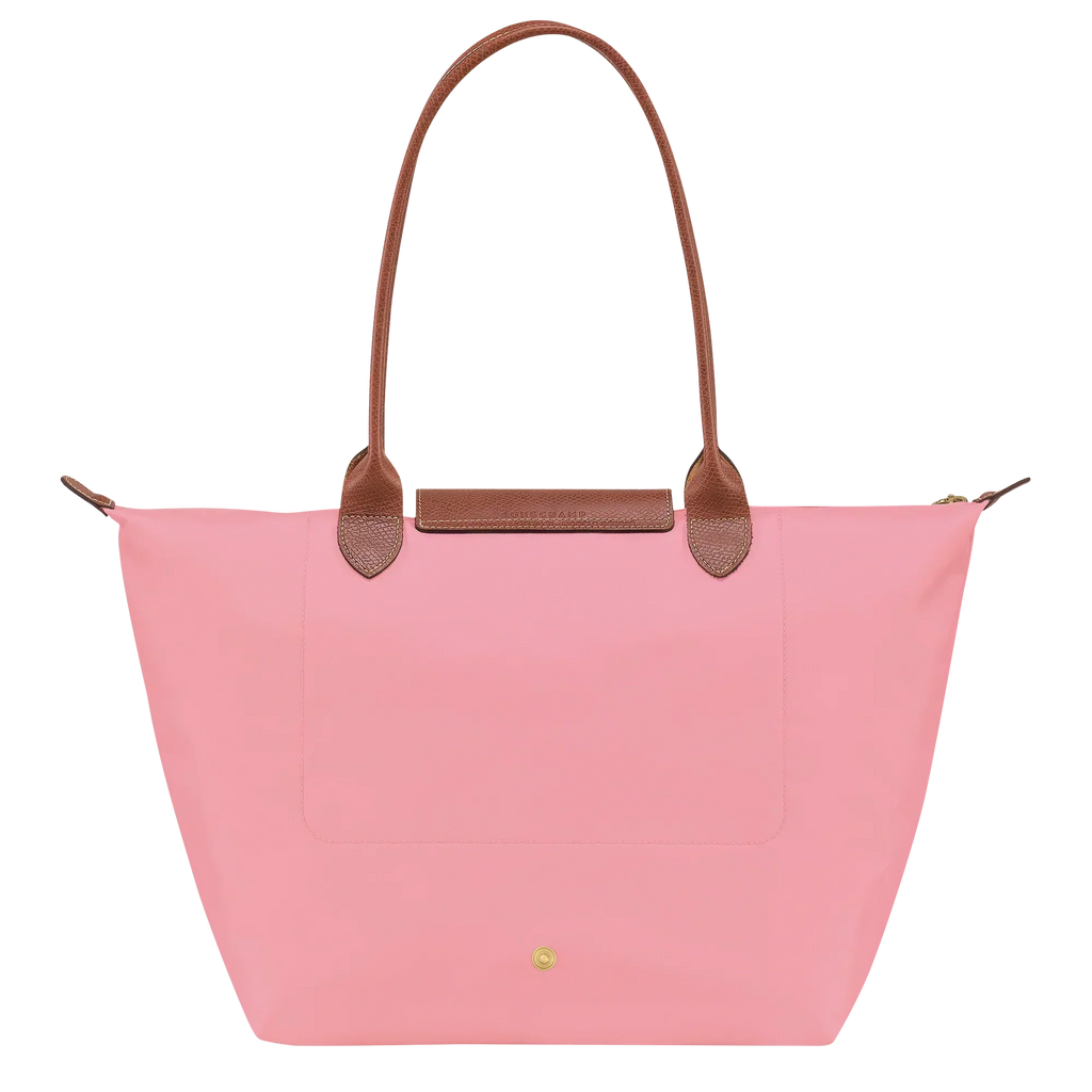Longchamp – Duża torba Le Pliage | śmietankowa