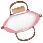 Longchamp – Duża torba Le Pliage | śmietankowa