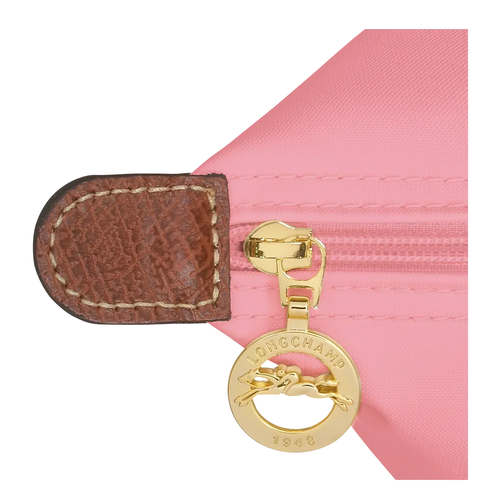 Longchamp – Duża torba Le Pliage | śmietankowa