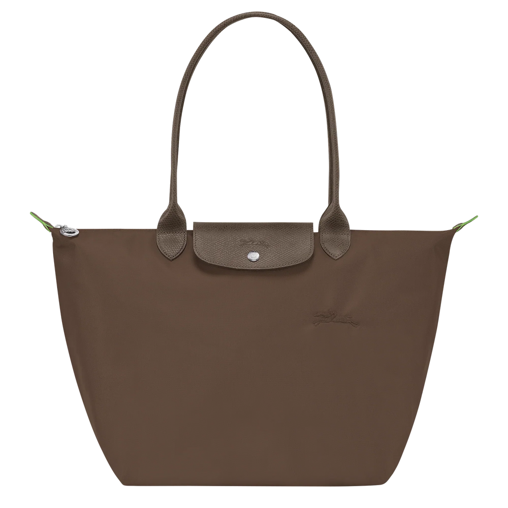 Longchamp – Duża torba Le Pliage | terakotowa