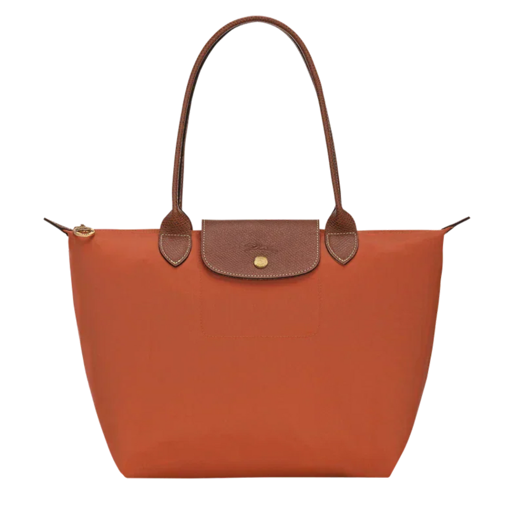 Longchamp – Duża torba Le Pliage | ceglana