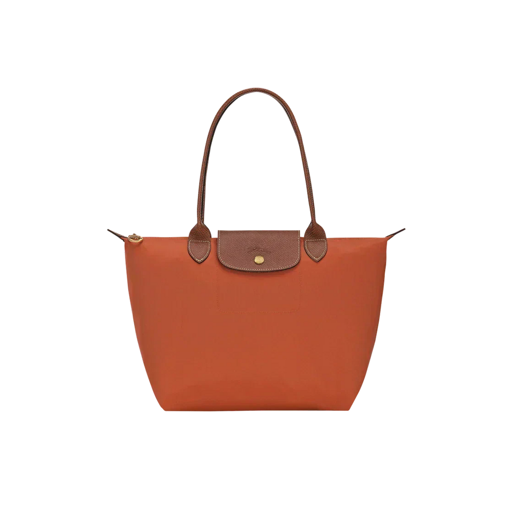 Longchamp – Duża torba Le Pliage | ceglana
