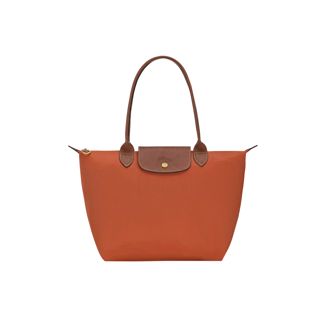 Longchamp – Duża torba Le Pliage | ceglana