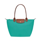 Longchamp – Duża torba Le Pliage | turkusowa