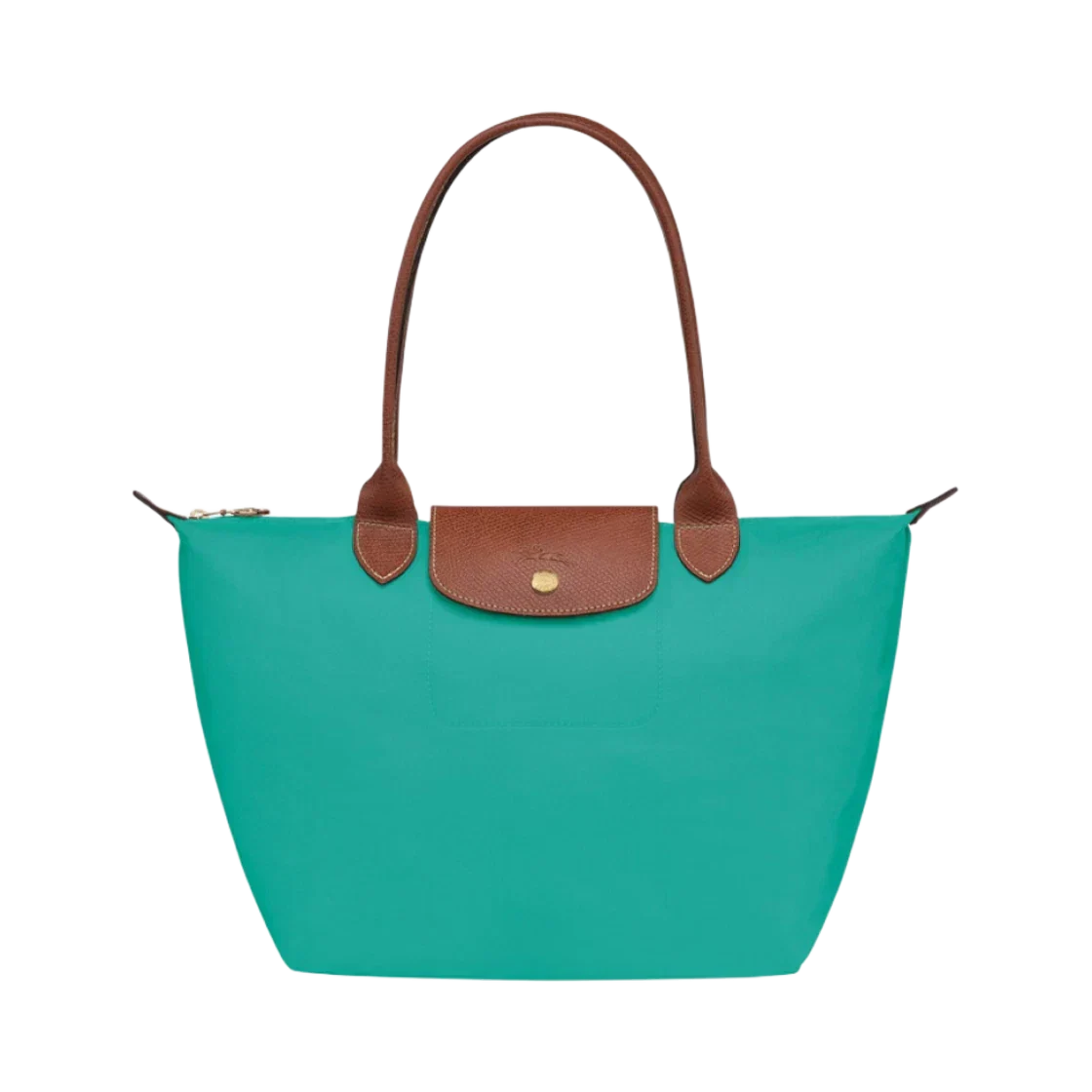 Longchamp – Duża torba Le Pliage | turkusowa