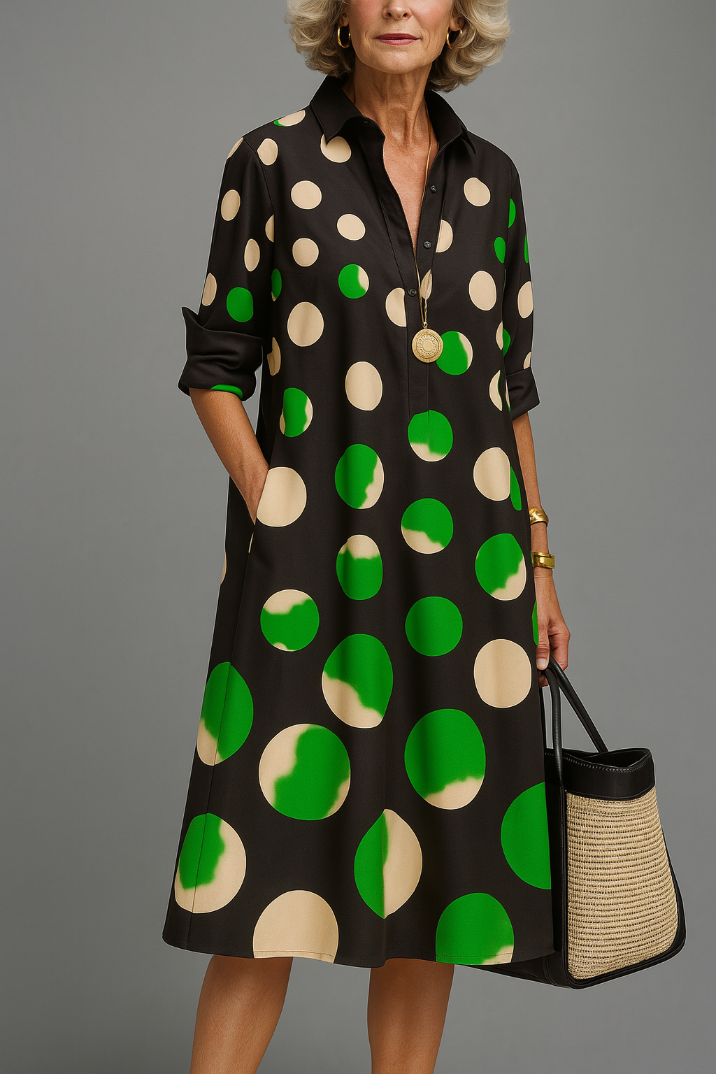 Kalina™ – Elegancka sukienka midi