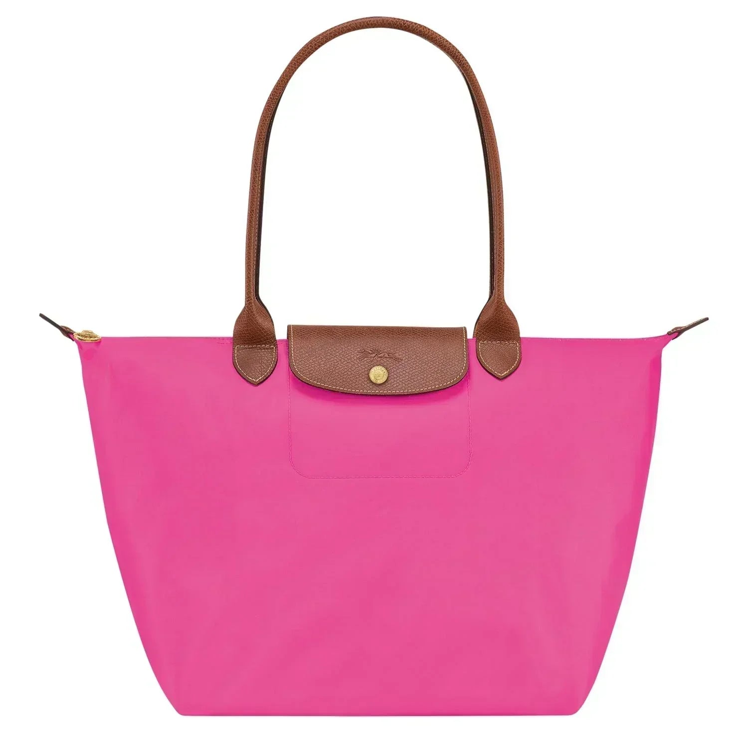 Longchamp – Duża torba Le Pliage | różowa